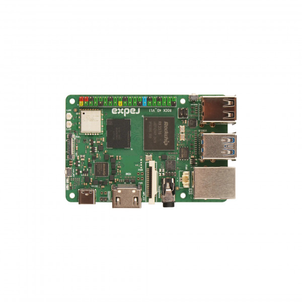 Radxa ROCK 4D 4GB RAM LPDDR5, RK3576, Wi-Fi 6, NPU 6 TOPS